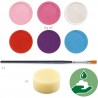 Palette de maquillage 6 couleurs Sweet - Djeco