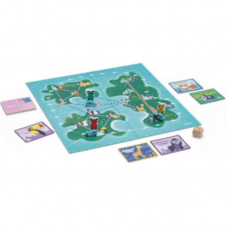 Around the world - jeu de parcours - Djeco