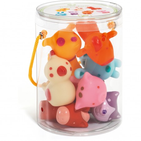 Coffret de figurines animaux de la ferme Troopo-farm - Djeco
