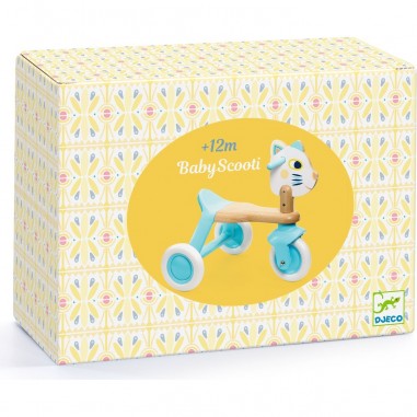 Porteur BabyScooti - Jouet en bois - Djeco