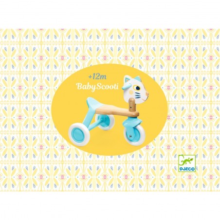 Porteur BabyScooti - Jouet en bois - Djeco