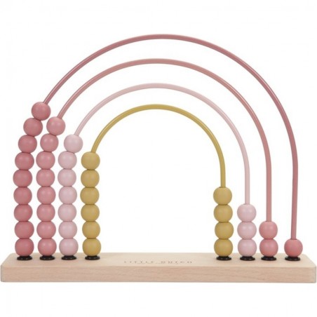 Boulier Arc-Ciel pink - Little Dutch