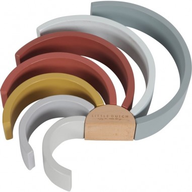 Arc-ciel à empiler Pure & Nature - Little Dutch
