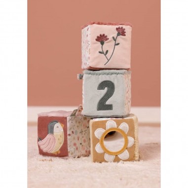 Ensemble de blocs souples Flowers & Butterflies - Little Dutch