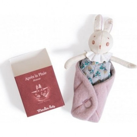 Petit Lapin Mousse Après La Pluie
