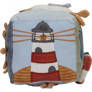 Cube d'activités en tissu - Baie des marins - Little Dutch