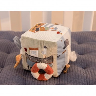 Cube d'activités en tissu - Baie des marins - Little Dutch