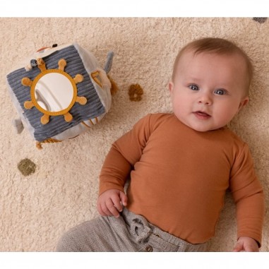 Cube d'activités en tissu - Baie des marins - Little Dutch