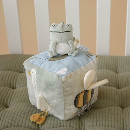 Cube d'activités en tissu - Little Goose - Little Dutch