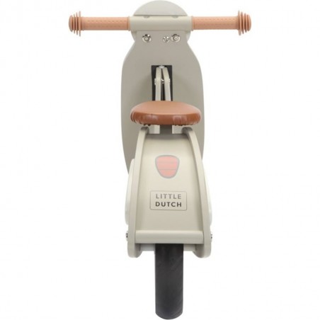 Draisienne en bois enfant - Scooter Vespa Vert Olive - Little Dutch