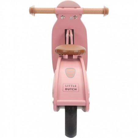 Draisienne en bois - Scooter Vespa pour enfant Rose - Little Dutch