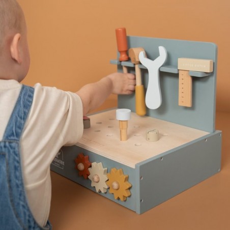 Mini établi en bois pour enfant - Little Dutch