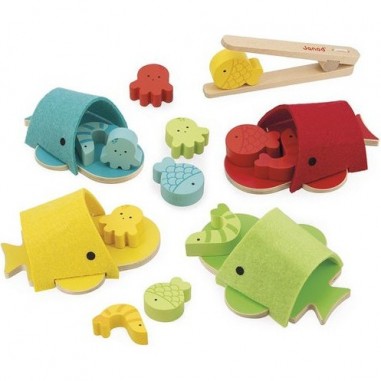 Tri des couleurs - Jouet éveil enfant, jouet en bois - Janod