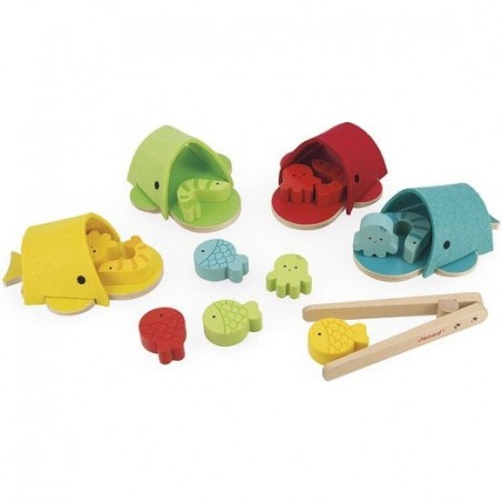 Tri des couleurs - Jouet éveil enfant, jouet en bois - Janod