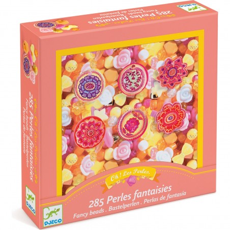 Perles Fantaisies Fleurs Loisir Créatif Enfant - Djeco