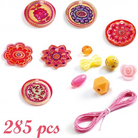 Perles Fantaisies Fleurs Loisir Créatif Enfant - Djeco