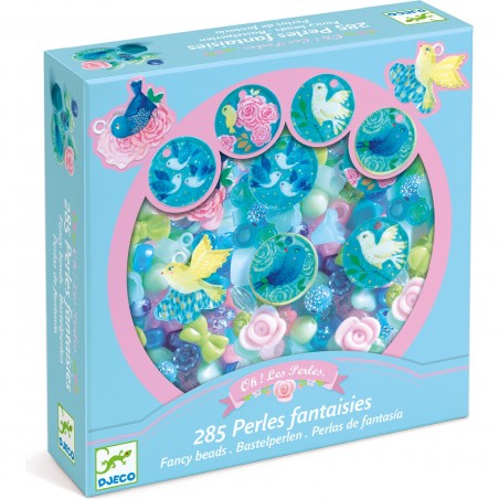 Perles Fantaisies Oiseaux Coffret Bijoux Enfant - Djeco