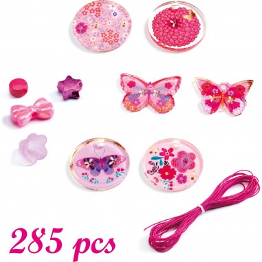 Perles Fantaisies Papillons Loisir Créatif Enfant - Djeco