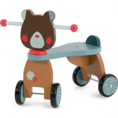 Porteur en bois - Ours Les Jolis Trop Beaux