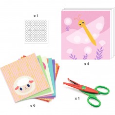Collages pour les petits Découper en crans - Djeco 2