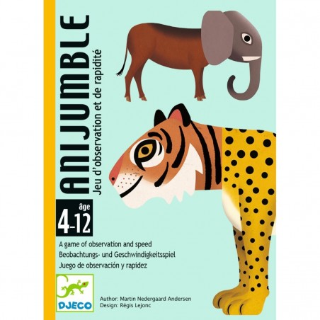 Jeux de cartes Anijumble - Djeco