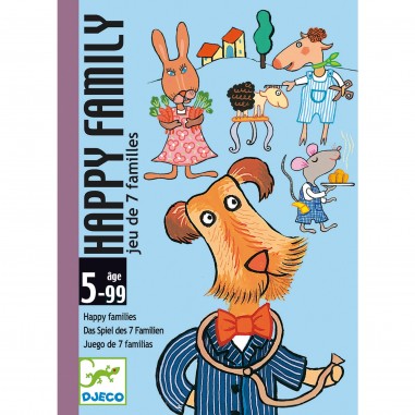 Jeux de Cartes - Happy Family - Jeu de société - Djeco