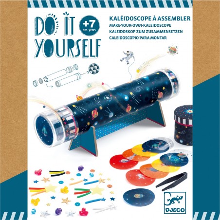 Kaléidoscope à assembler immersion spatiale - Do it Yourself - Djeco