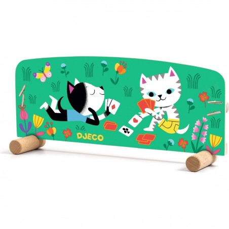 Porte-cartes pour enfant à poser - Accessoires jeux de société - Djeco