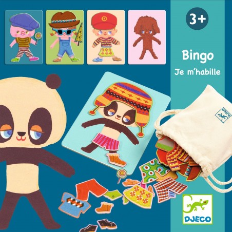 Bingo - Je M'Habille - Jeux enfants - Djeco