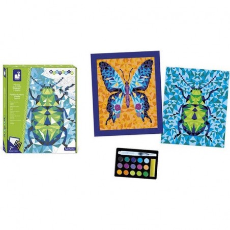 Peinture au numéro insectes Mysterix - Activité créative - Janod