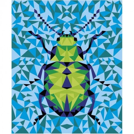 Peinture au numéro insectes Mysterix - Activité créative - Janod