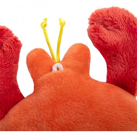 Hochet avec bille - Crabe rouge - Les Aventures de Paulie - Moulin Roty