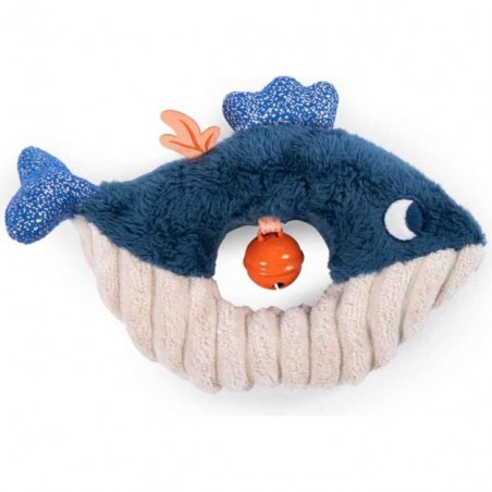 Hochet baleine Les aventures de Paulie - Moulin Roty