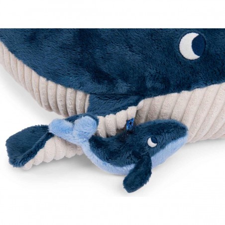 Grande Peluche baleine 54 cm - Les aventures de Paulie - Moulin Roty