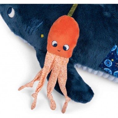 Grande peluche requin 58cm - Les Aventures de Paulie - Moulin Roty