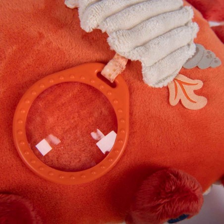 Peluche d'activités crabe rouge - Les aventures de Paulie - Moulin Roty
