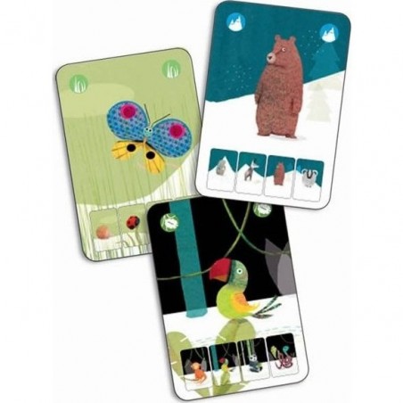 Jeu de Cartes 7 familles "Mini Nature"