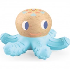Hochet de dentition en bois : Babysquidi - Djeco 2