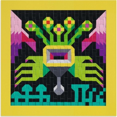 Tissage pixels Invaders - Loisirs créatifs - Djeco