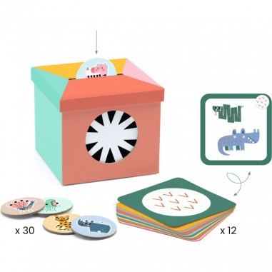 Jeu d'observation et de tri pour enfant - Kioukoi Animaux - Djeco