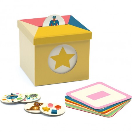 Jeu d'observation et de tri enfant Kioukoi Jouets - Jeu éducatif - Djeco
