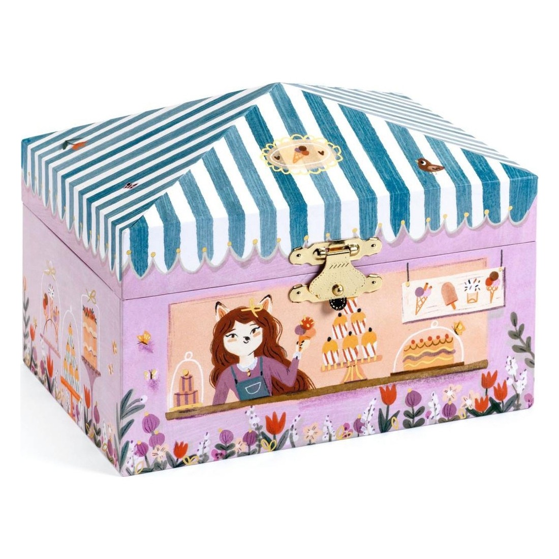 Boîte à bijoux personnalisée pour enfants Princess Melody Boîte à