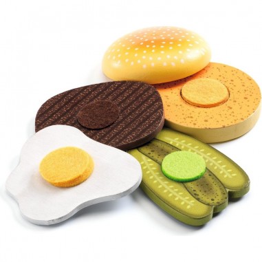 Kelly & Johnny dinette burgers - Djeco