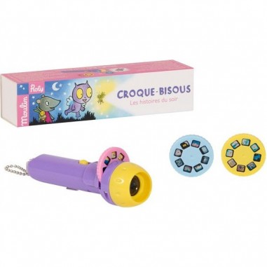 Lampe à histoires Croque Bisous Ecole des loisirs - Moulin Roty