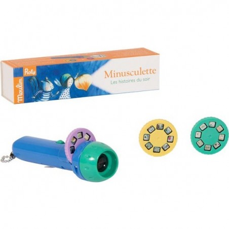 Lampe à histoires Minusculette Ecole des loisirs - Moulin Roty