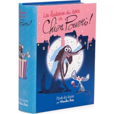 Lampe à histoires livre Chien Pourri Ecole des loisirs - Moulin Roty