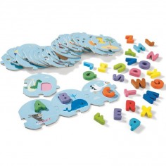 Puzzle 28 pièces : j'apprends l'alphabet - janod - Juratoys 2