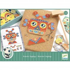 Jeu marteau et clou : Tap Tap Robots - Djeco