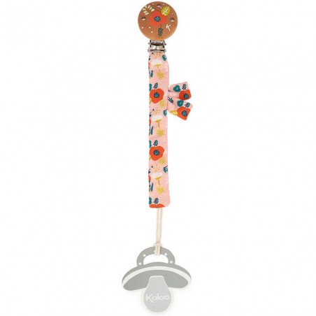 Attache tétine Coquelicot - Accessoire bébé - Kaloo