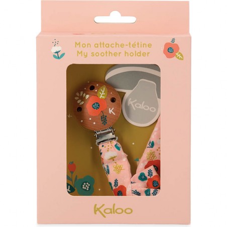 Attache tétine Coquelicot - Accessoire bébé - Kaloo